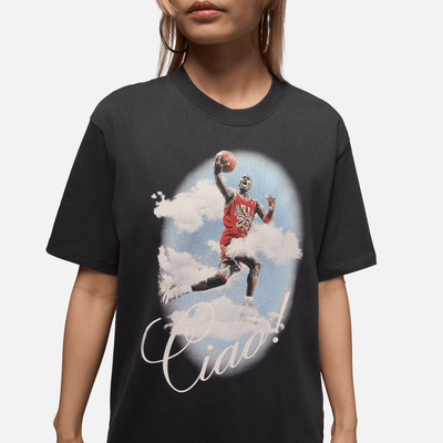 Air Jordan Women's Flight Ciao! Black T-Shirt