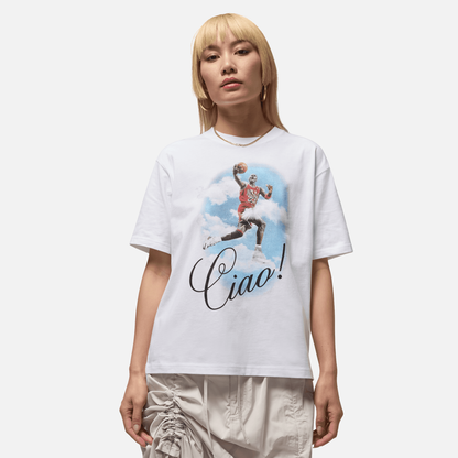 Air Jordan Women's Flight Ciao! White T-Shirt