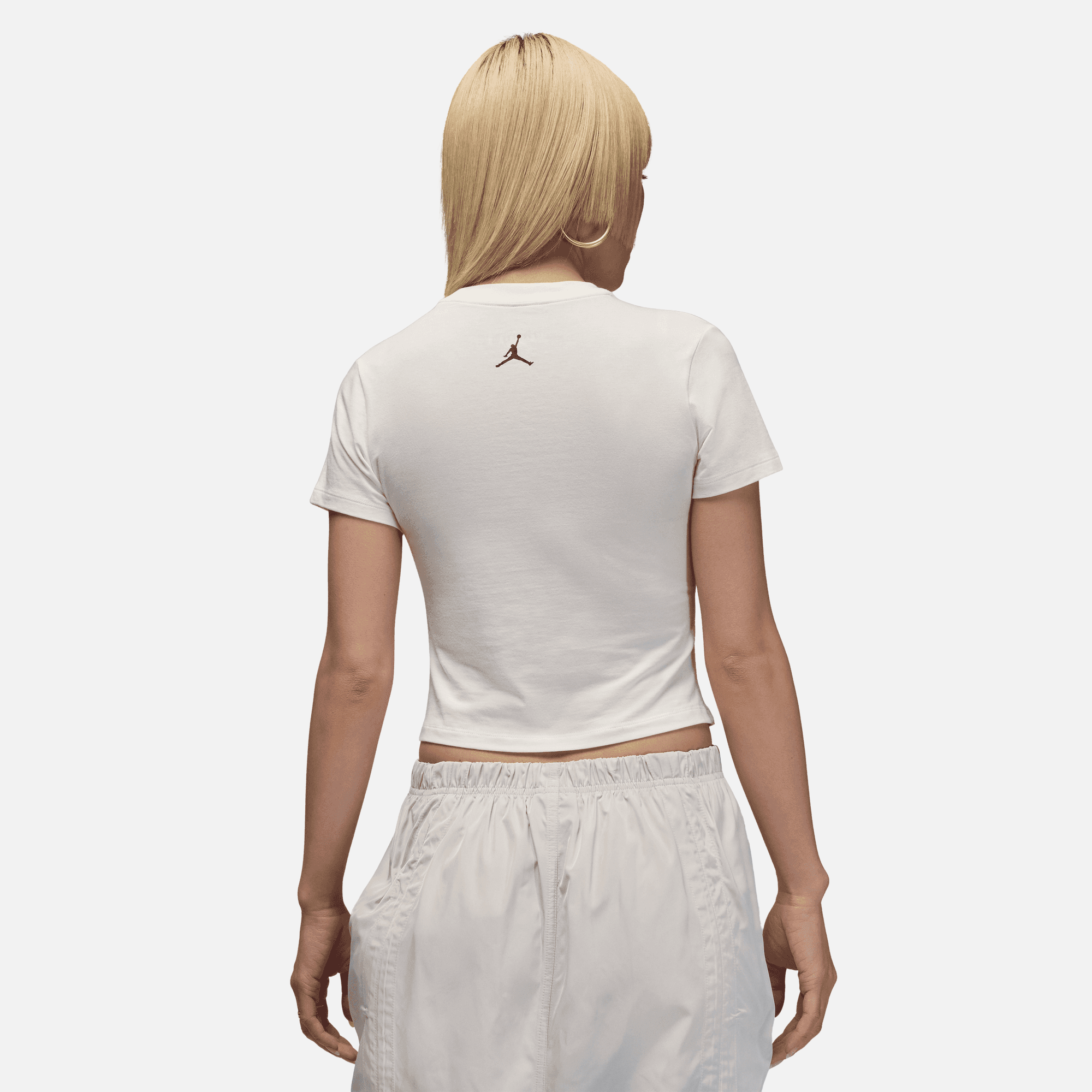 Air Jordan Women's Flight Necklace GFX Cream T-Shirt