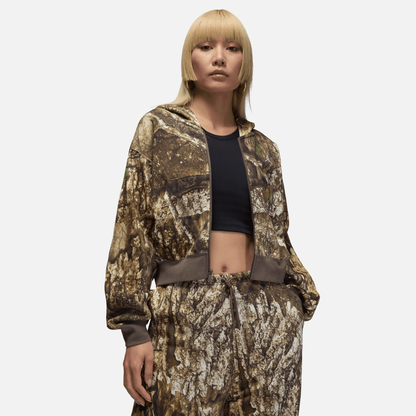 Air Jordan Women's Brooklyn Realtree Mod Crop Zip Hoodie