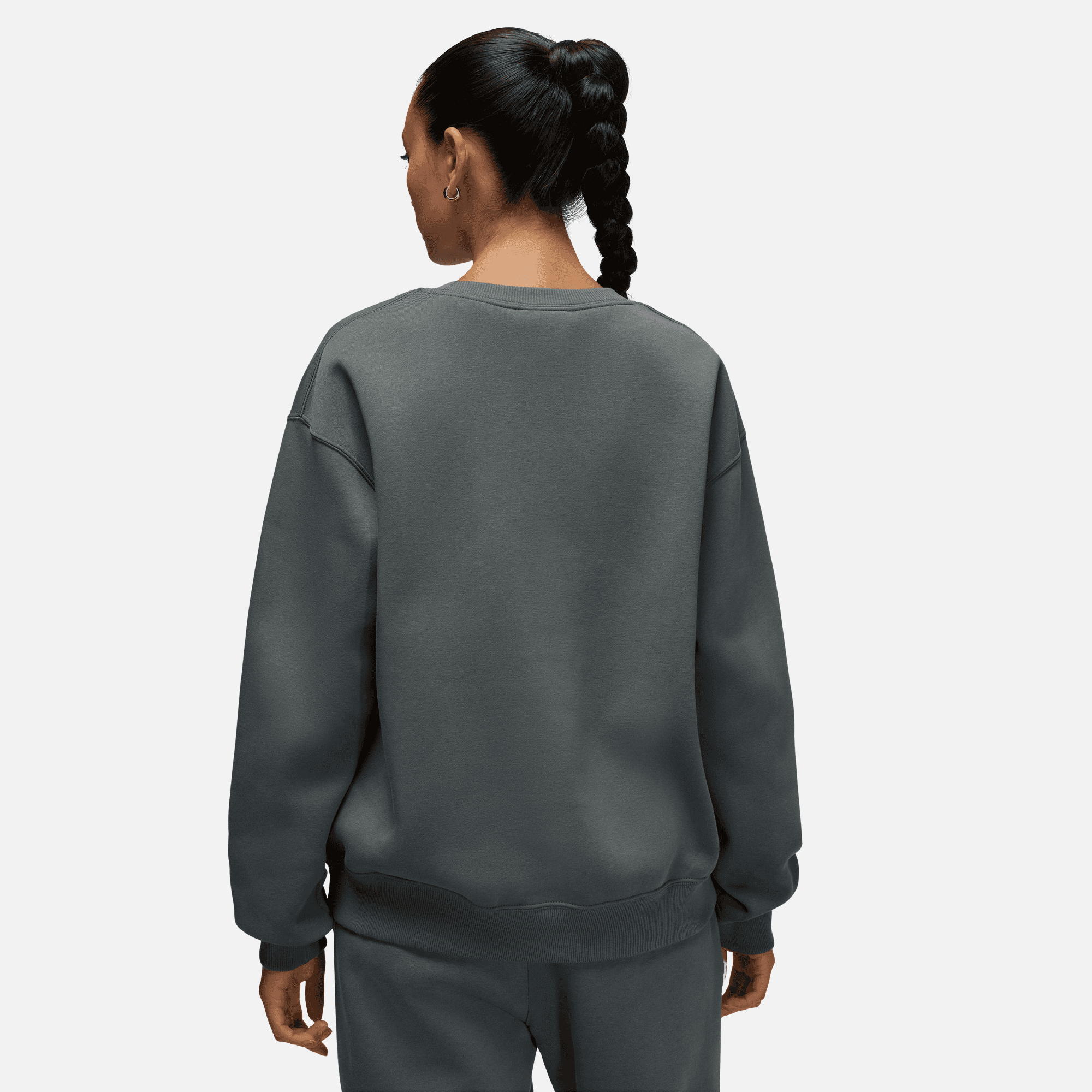 Air Jordan Women's Brooklyn Fleece Realtree Grey Sweatshirt