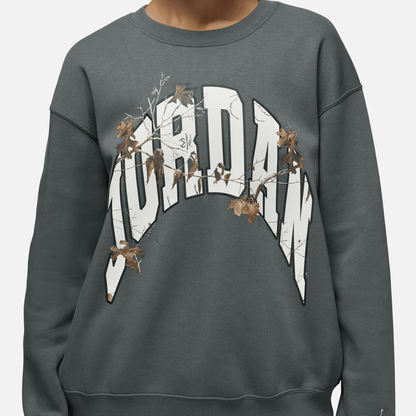 Air Jordan Women's Brooklyn Fleece Realtree Grey Sweatshirt