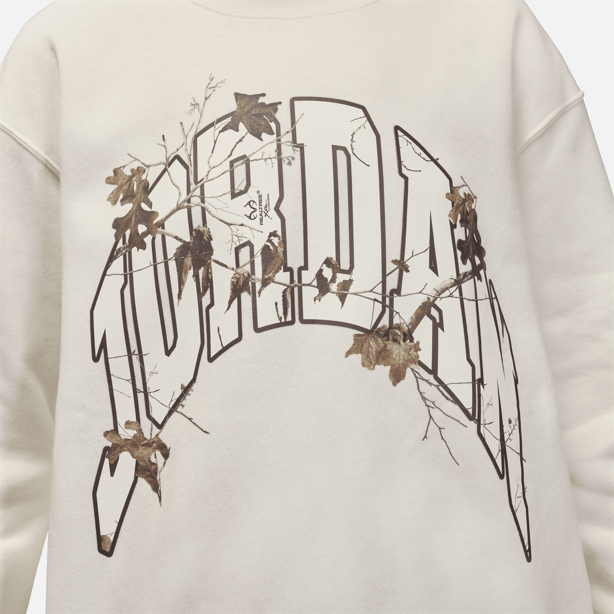Air Jordan Women's Brooklyn Fleece Realtree Cream Sweatshirt