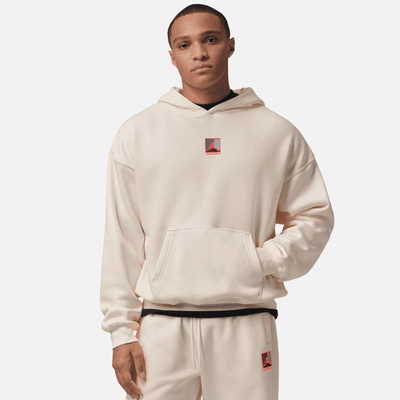 Air Jordan Brooklyn Fleece Pale Ivory Graphic Pullover Hoodie