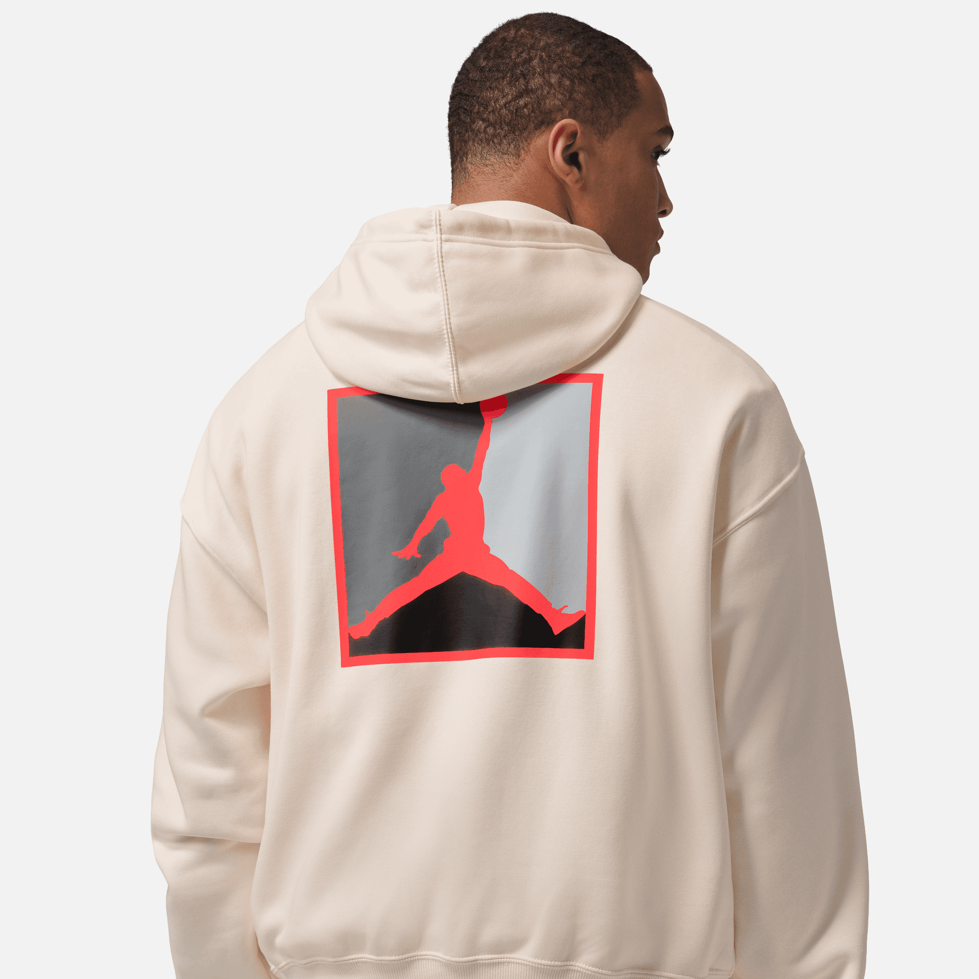 Air Jordan Brooklyn Fleece Pale Ivory Graphic Pullover Hoodie