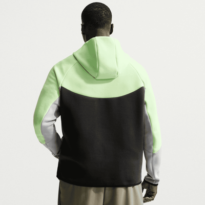 Nike Tech Fleece Windrunner Full-Zip Black Lime Jacket