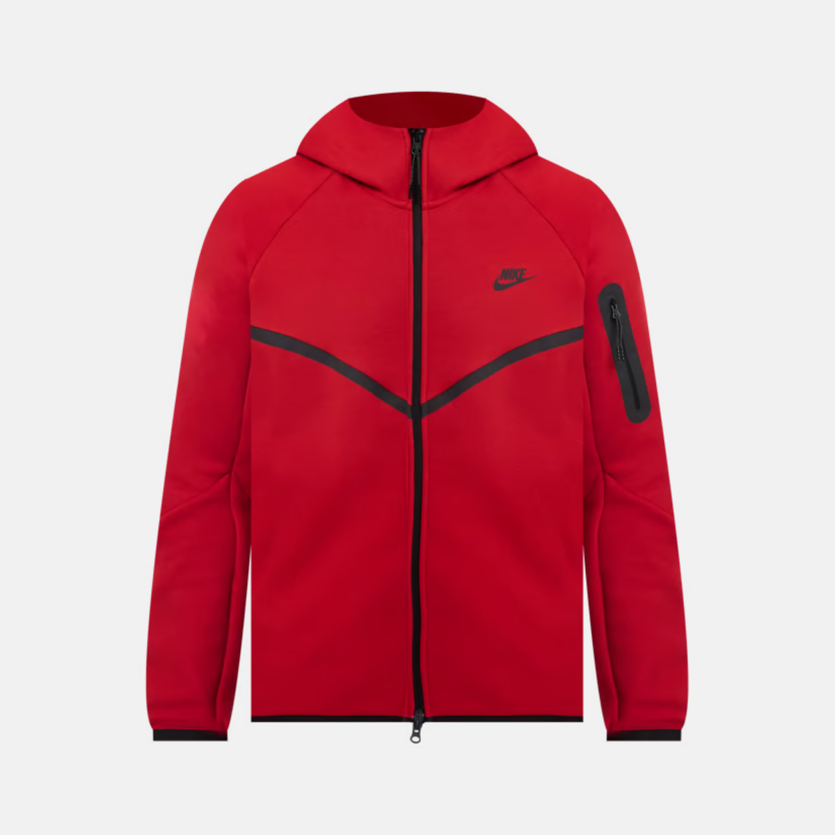 Nike Tech Fleece Windrunner Full-Zip Gym Red Jacket