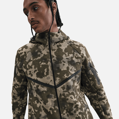 Nike Tech Full-Zip Camo Windrunner Jacket – Puffer Reds Nike Tech Full-Zip Camo Windrunner Jacket – Puffer Reds