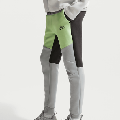 Nike Tech Fleece Black Lime Joggers