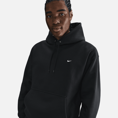 Nike Solo Swoosh Black Pullover Hoodie