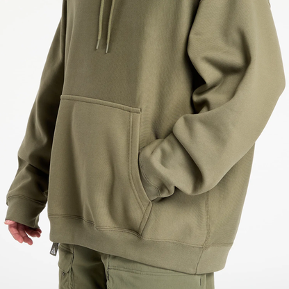 Nike Solo Swoosh Olive Green Pullover Hoodie