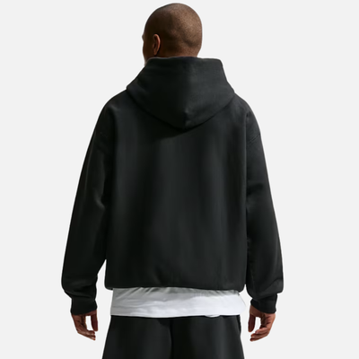 Nike Solo Swoosh Full-Zip Black Hoodie