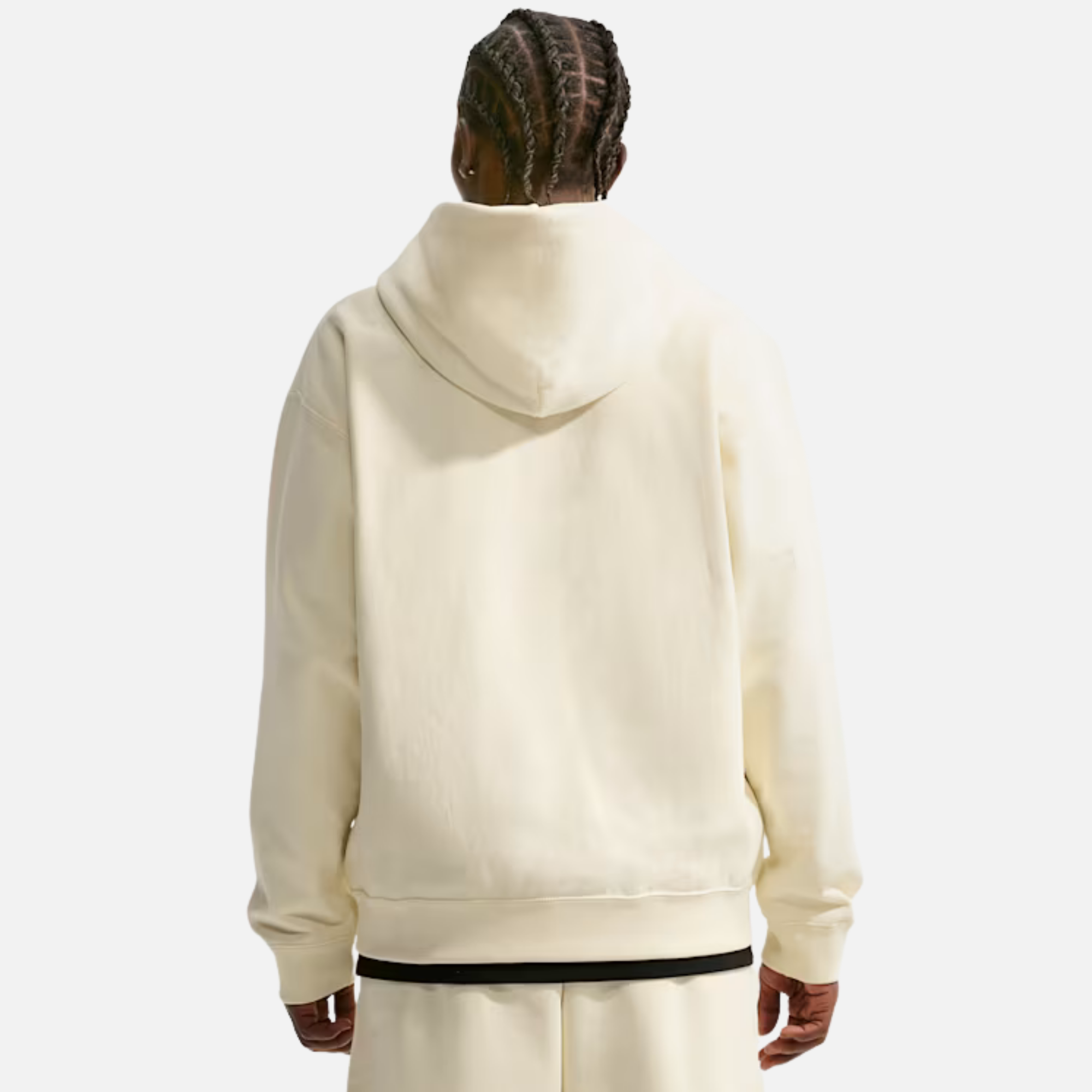 Nike Solo Swoosh Full-Zip Cream Hoodie