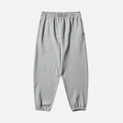Nike Solo Swoosh Cuffed Grey Pants