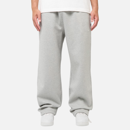 Nike Solo Swoosh Fleece Open-Hem Grey  Pants