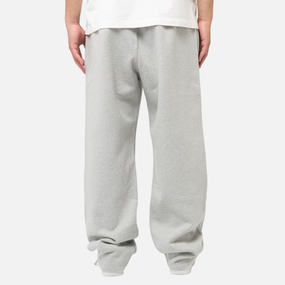 Nike Solo Swoosh Fleece Open-Hem Grey  Pants