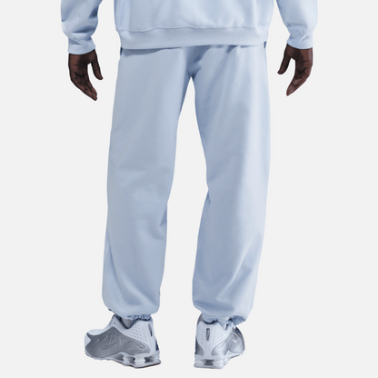 Nike Solo Swoosh Fleece Open-Hem Blue Pants