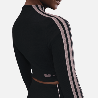 Nike Naomi Osaka Full-Zip Black Top