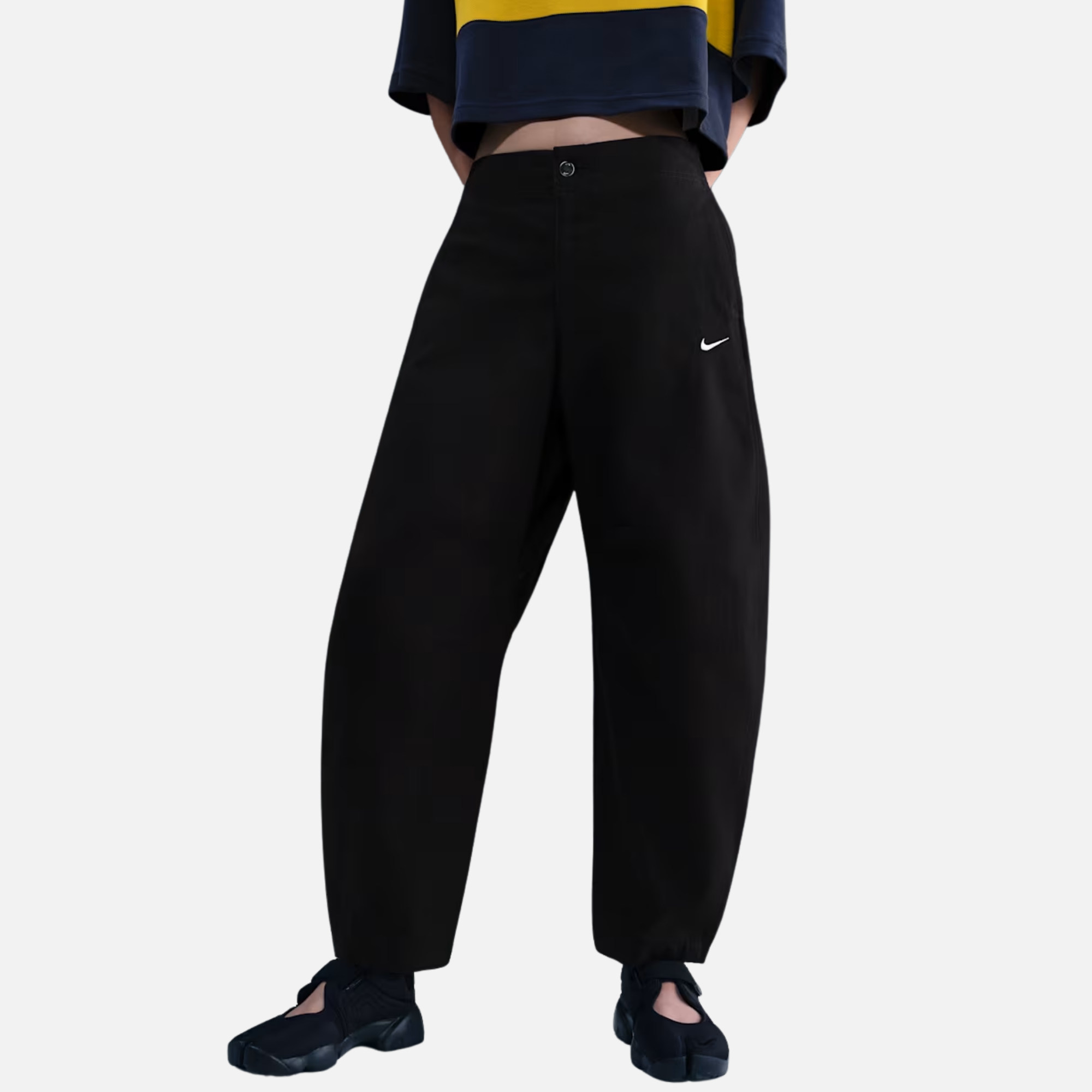 Nike Women's Sportswear Black Barrel Pants