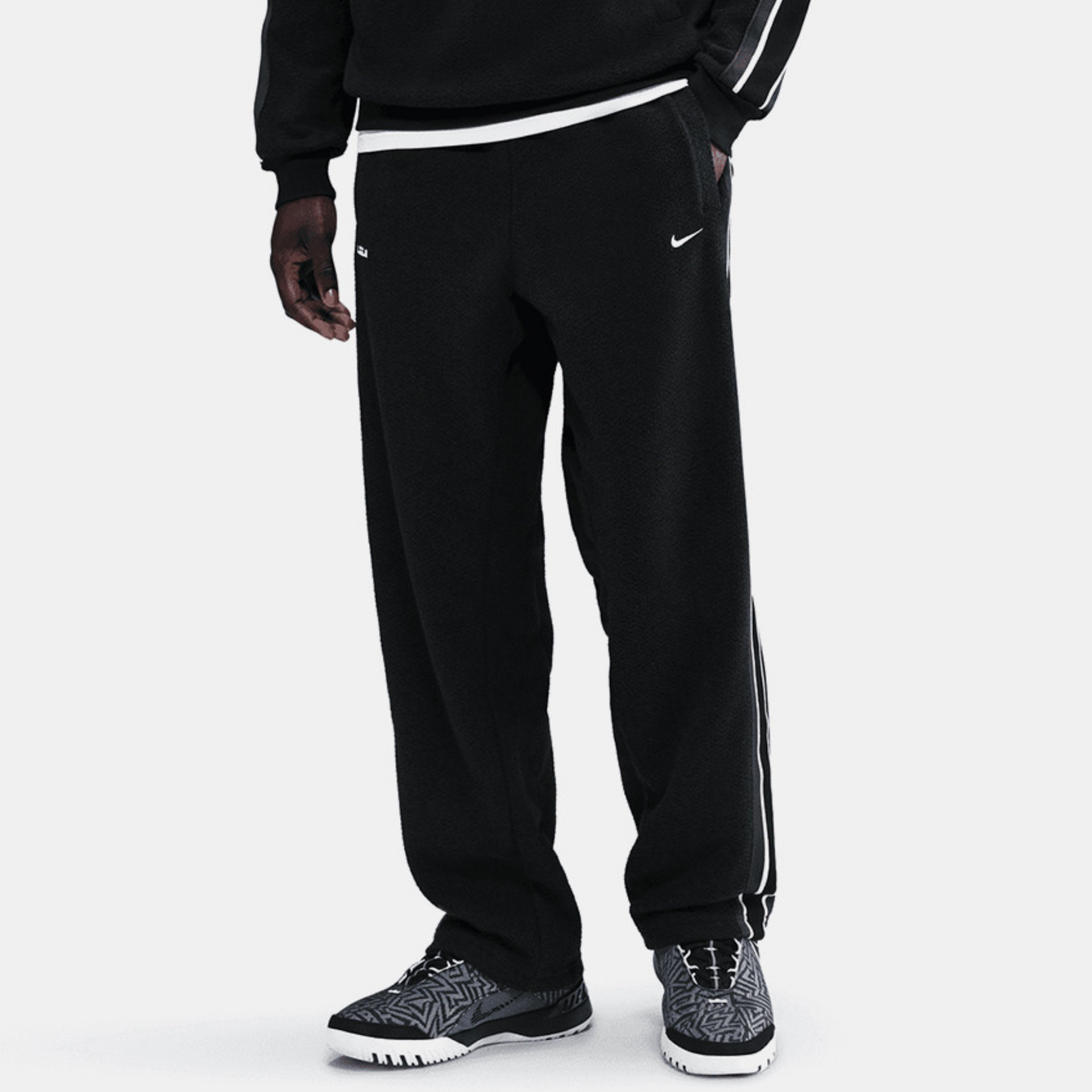 Nike LeBron Therma-FIT Black Basketball Pants – Puffer Reds