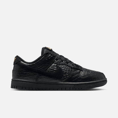 Nike Women's Dunk Low Black Croc
