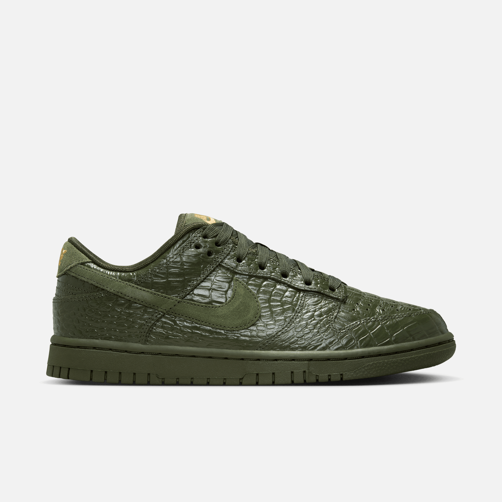 Nike Women's Dunk Low Green Croc