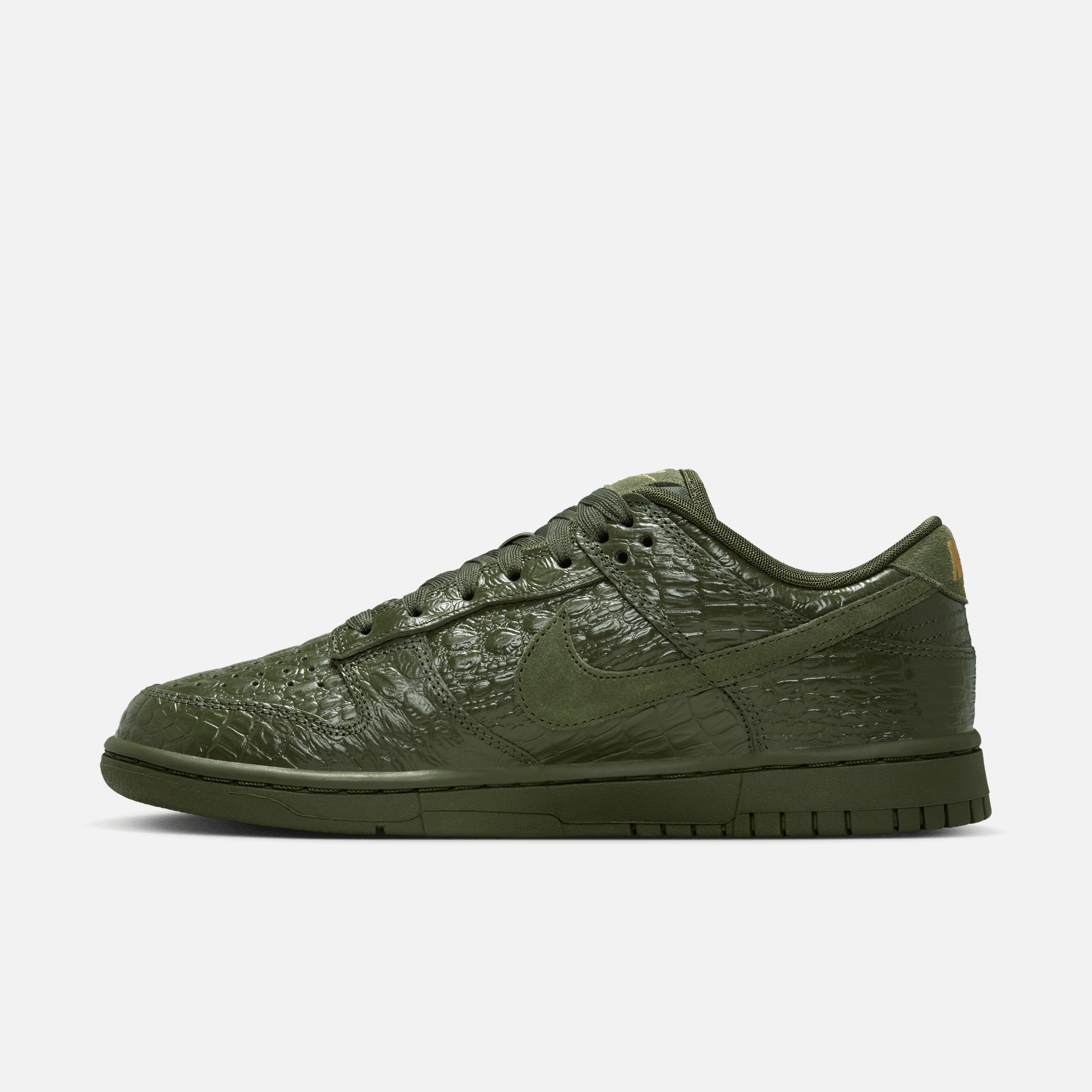 Nike Women's Dunk Low Green Croc