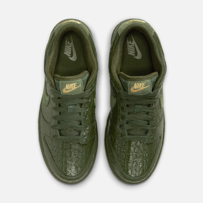 Nike Women's Dunk Low Green Croc