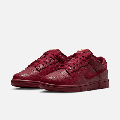 Nike Women's Dunk Low Red Croc