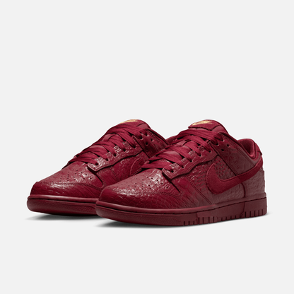 Nike Women's Dunk Low Red Croc