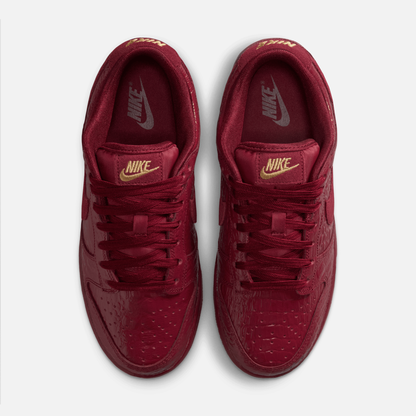 Nike Women's Dunk Low Red Croc