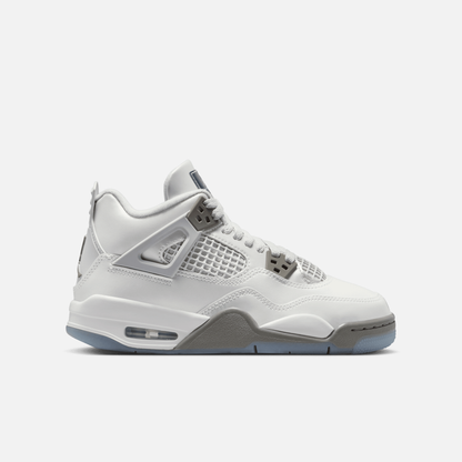 Air Jordan Big Kids' 4 Retro Blue Chill (GS)