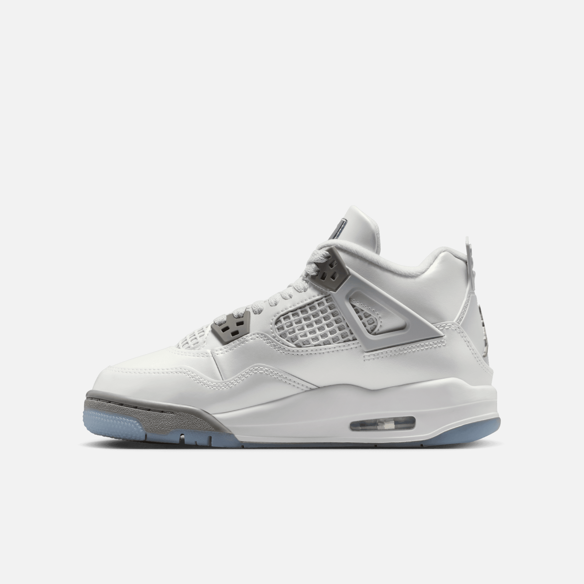 Air Jordan Big Kids' 4 Retro Blue Chill (GS)