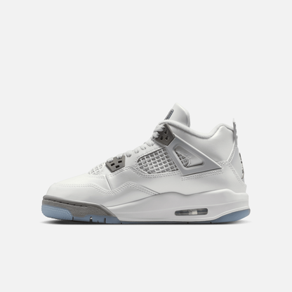 Air Jordan Big Kids' 4 Retro Blue Chill (GS)