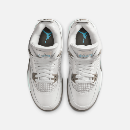 Air Jordan Big Kids' 4 Retro Blue Chill (GS)
