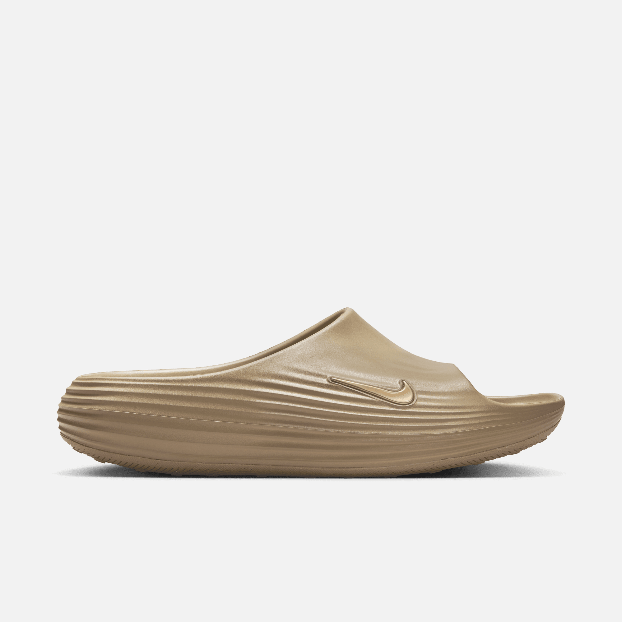 Nike ReactX Rejuven8 Khaki Slides