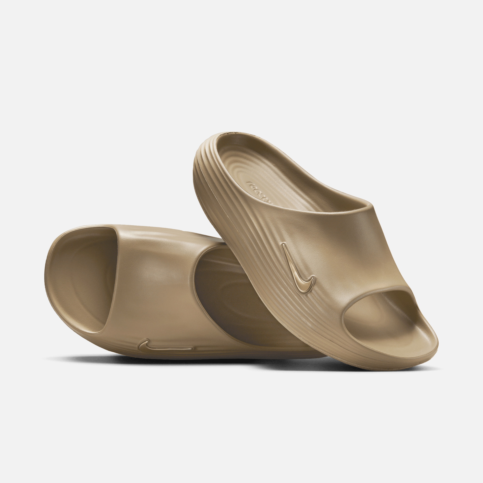 Nike ReactX Rejuven8 Khaki Slides
