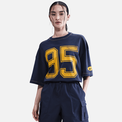 Nike Women's Sportswear 95 Navy T-Shirt