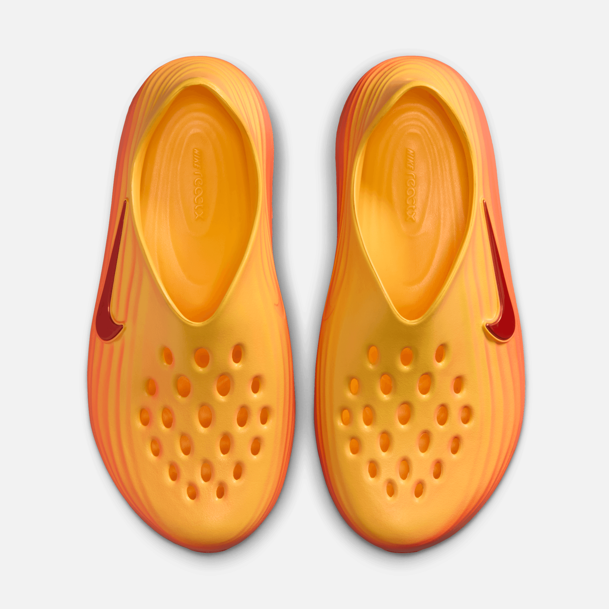 Nike ReactX Rejuven8 Topaz Gold Turf Orange Crimson