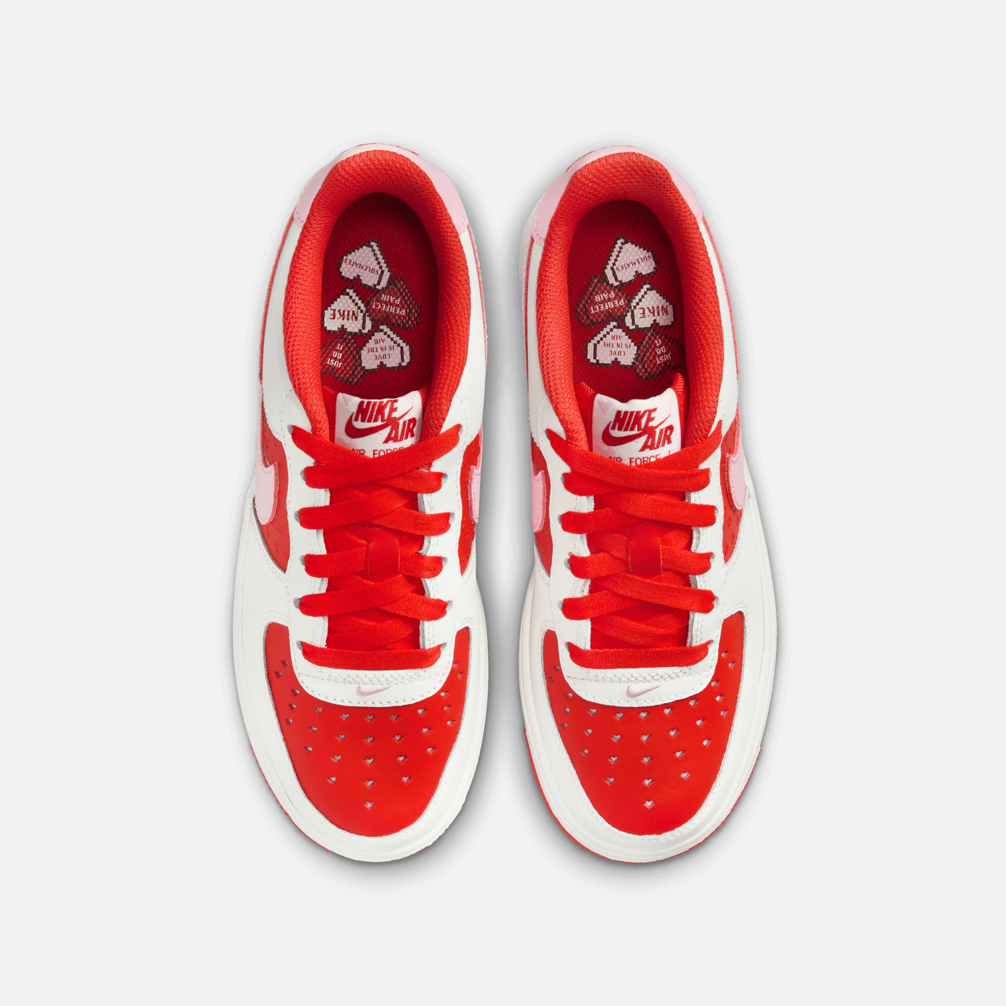 Fire Air Force X Nike Nike Footwear Nike Air Force One Vermelho