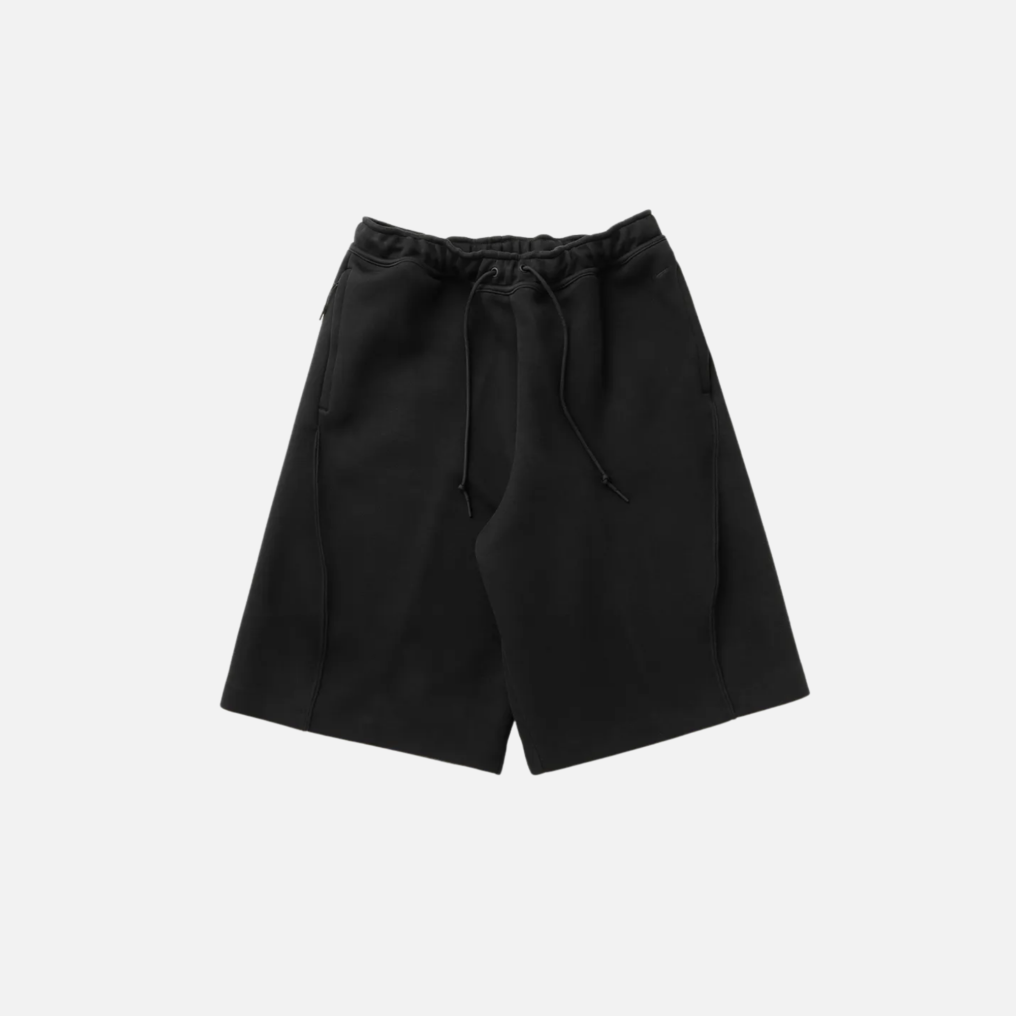 Nike Tech Fleece Black Oversized Shorts