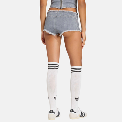 Adidas Women's Low Rise Denim Shorts