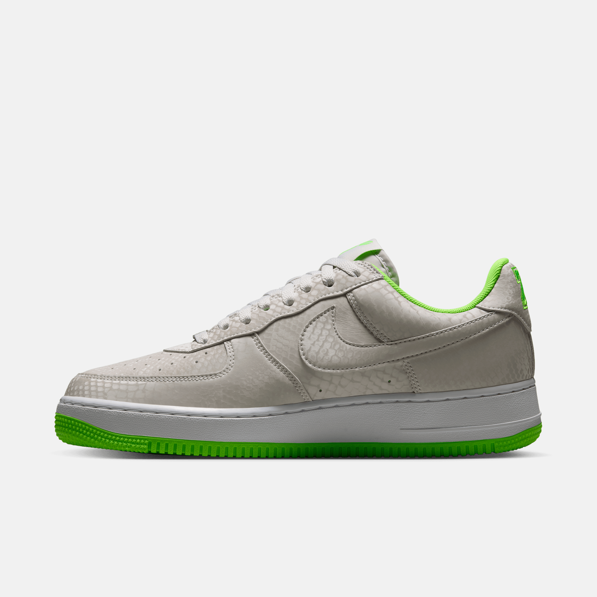 Nike Kobe Air Force 1 Low Vast Grey Electric Green