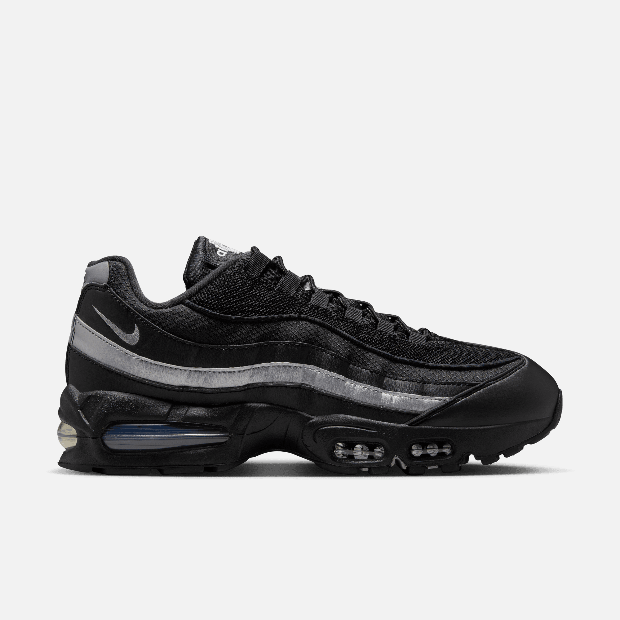 Nike Air Max 95 OG Big Bubble Black White Metallic Silver