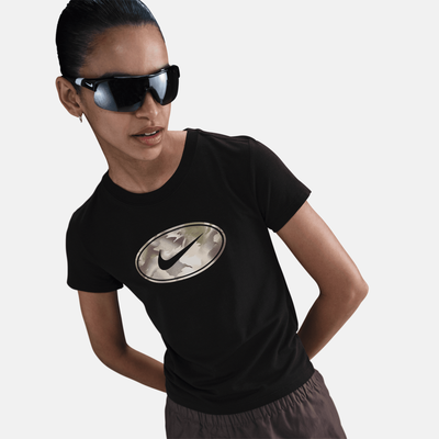 Nike Women's Sportswear Black Slim Short-Sleeve T-Shirt