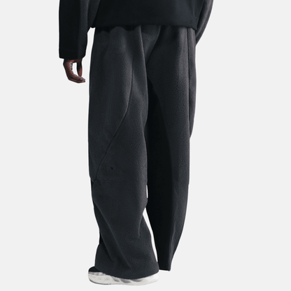 Nike Tech Boreas Knit Open-Hem Black Pants