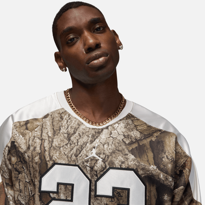 Air Jordan Brooklyn Realtree Camo Green Hockey Jersey