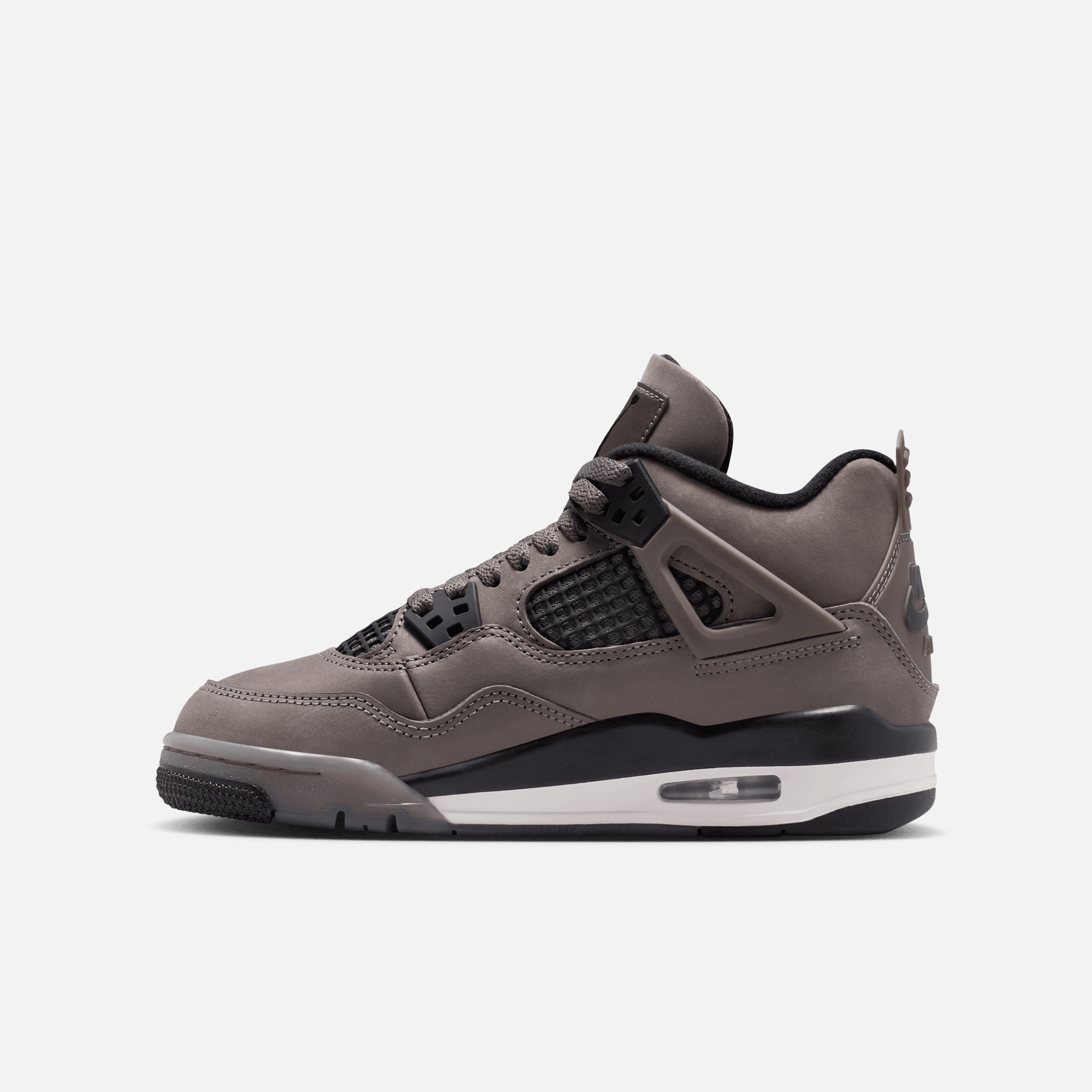 Air Jordan Big Kids' 4 Retro Cave Stone (GS)
