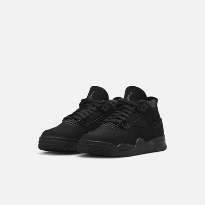 Air Jordan Kids' 4 Black Cat (PS)