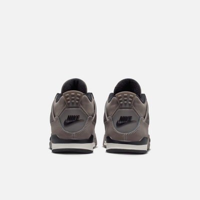 Air Jordan Kids' 4 Retro Cave Stone and Black (PS)